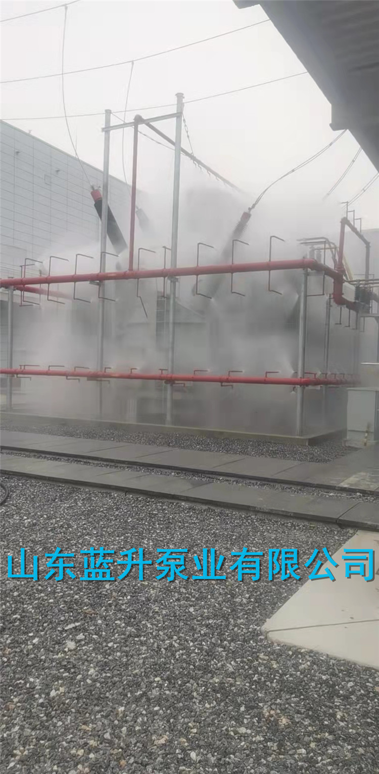 變電器須用水噴霧泵滅火降溫 變電器須用水噴霧泵滅火降溫